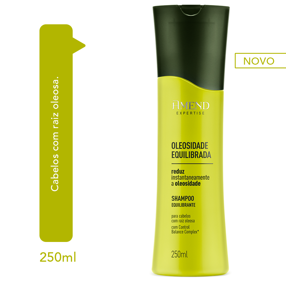 Shampoo Equilibrante Amend Expertise Oleosidade Equilibrada